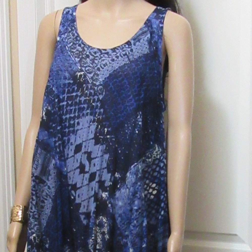 New Dress Rayon one size -Nice light cool material